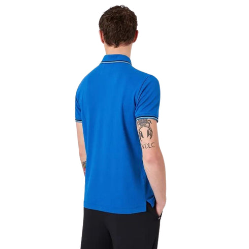 Emporio Armani Polo Polo Uomo con bordino in contrasto Blu aperto P24-EMPORIO ARMANI8N1FB41JPTZ-0905-S - Francavilla Moda